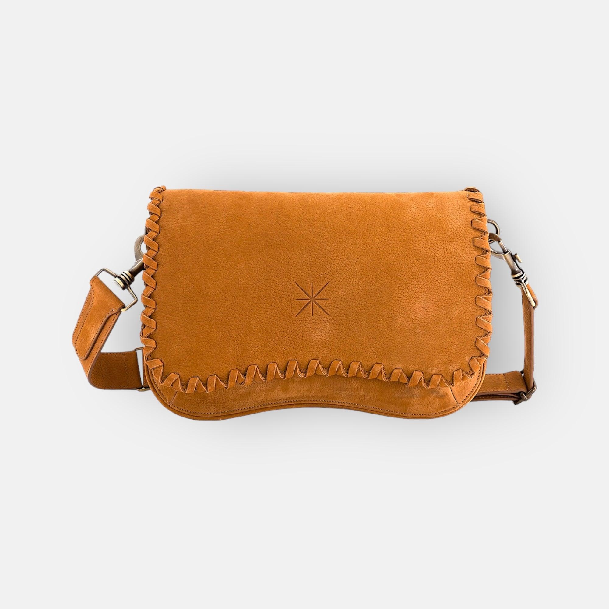 SAC BABY TRESSA NUBUCK CAMEL