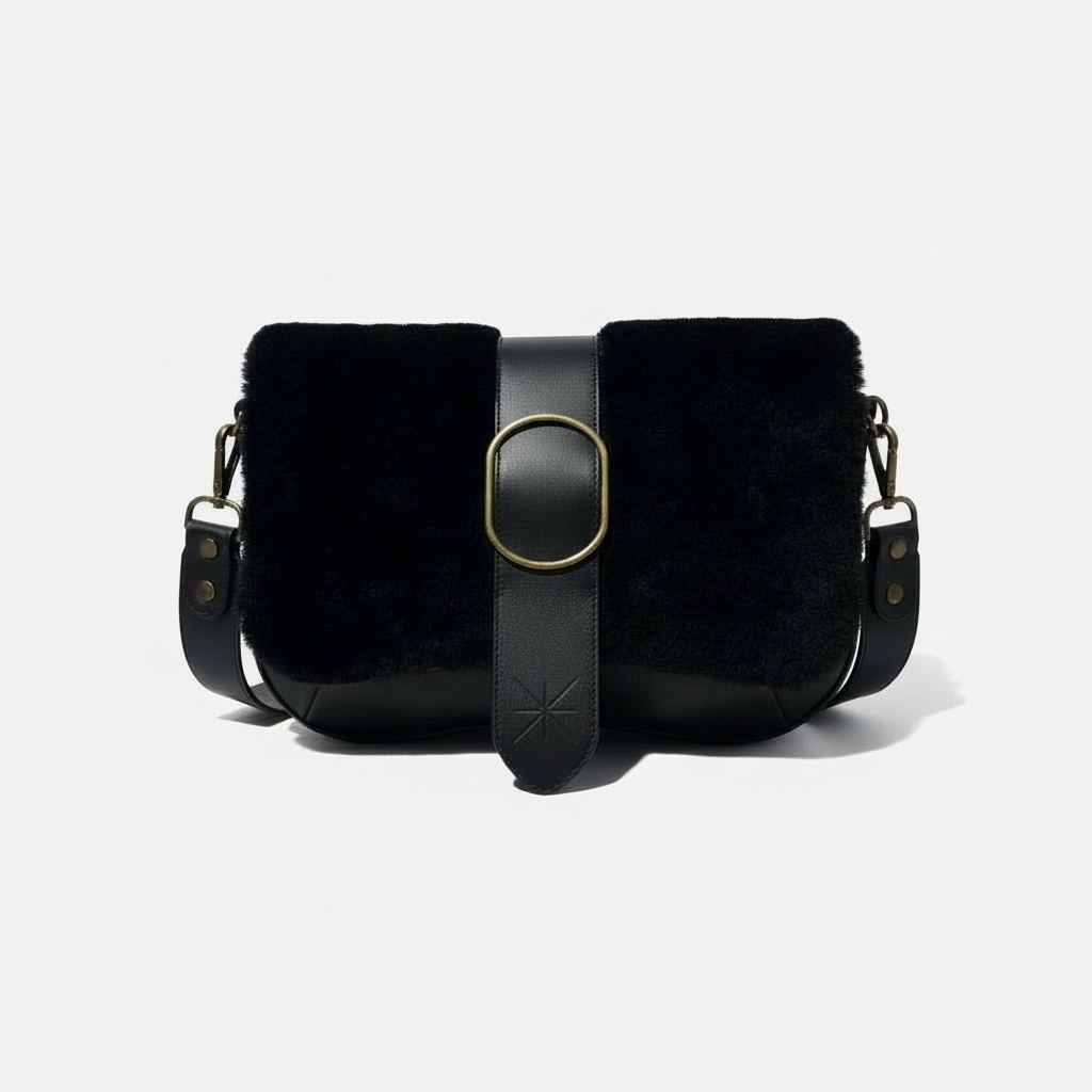 RABAT THARA MOUTON NOIR