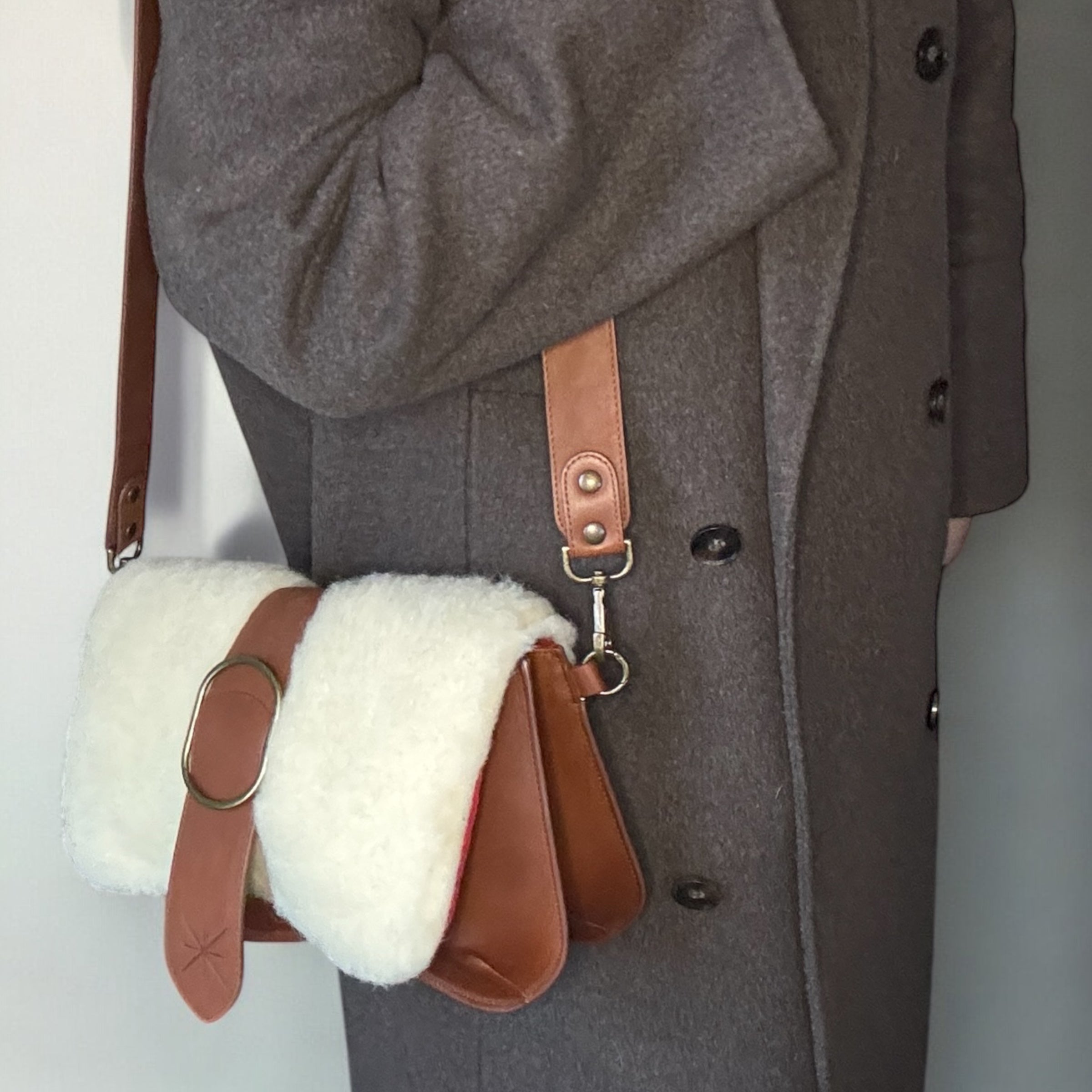 RABAT BABY THARA MOUTON MARRON GLAÇÉ