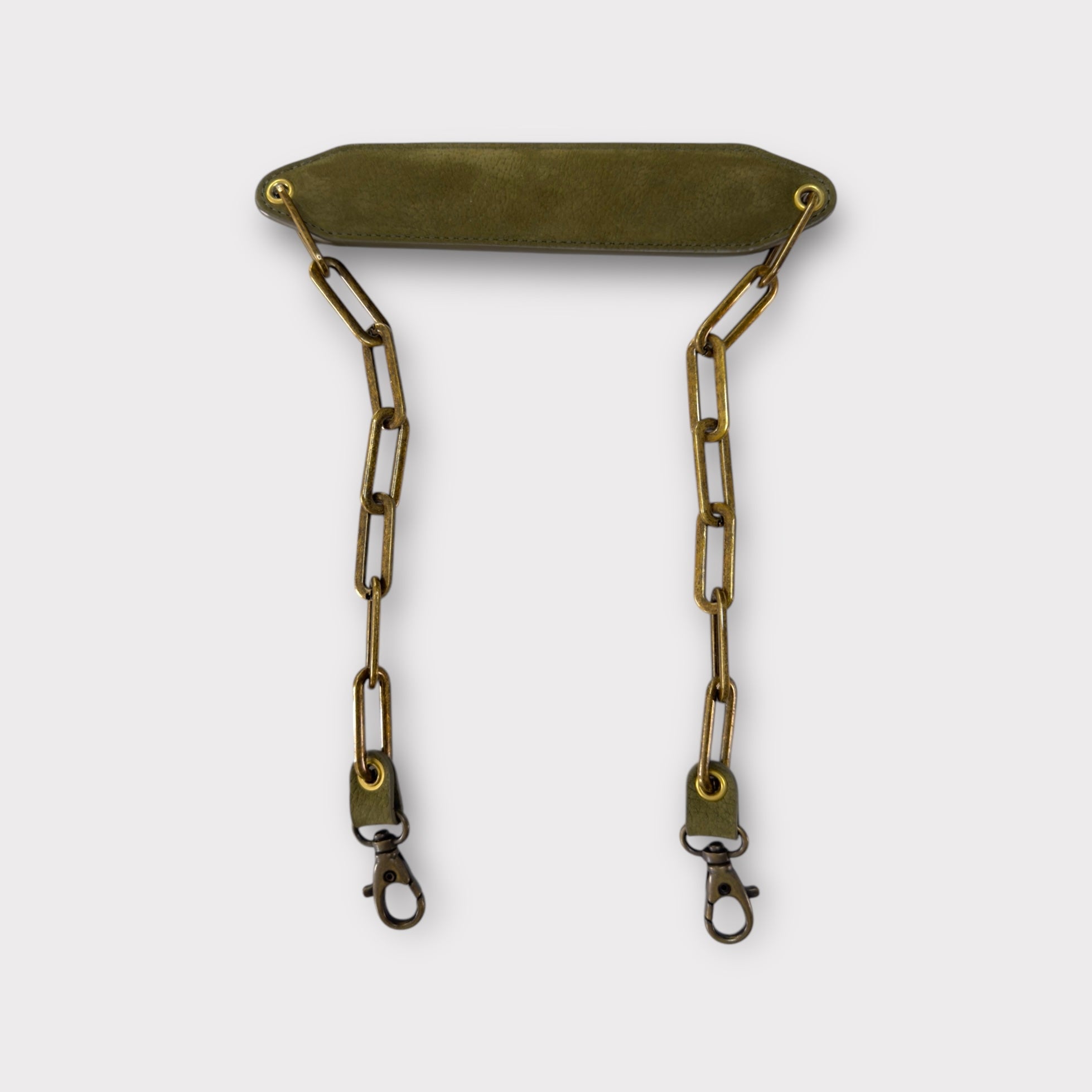 BANDOULIÈRE NUBUCK KAKI