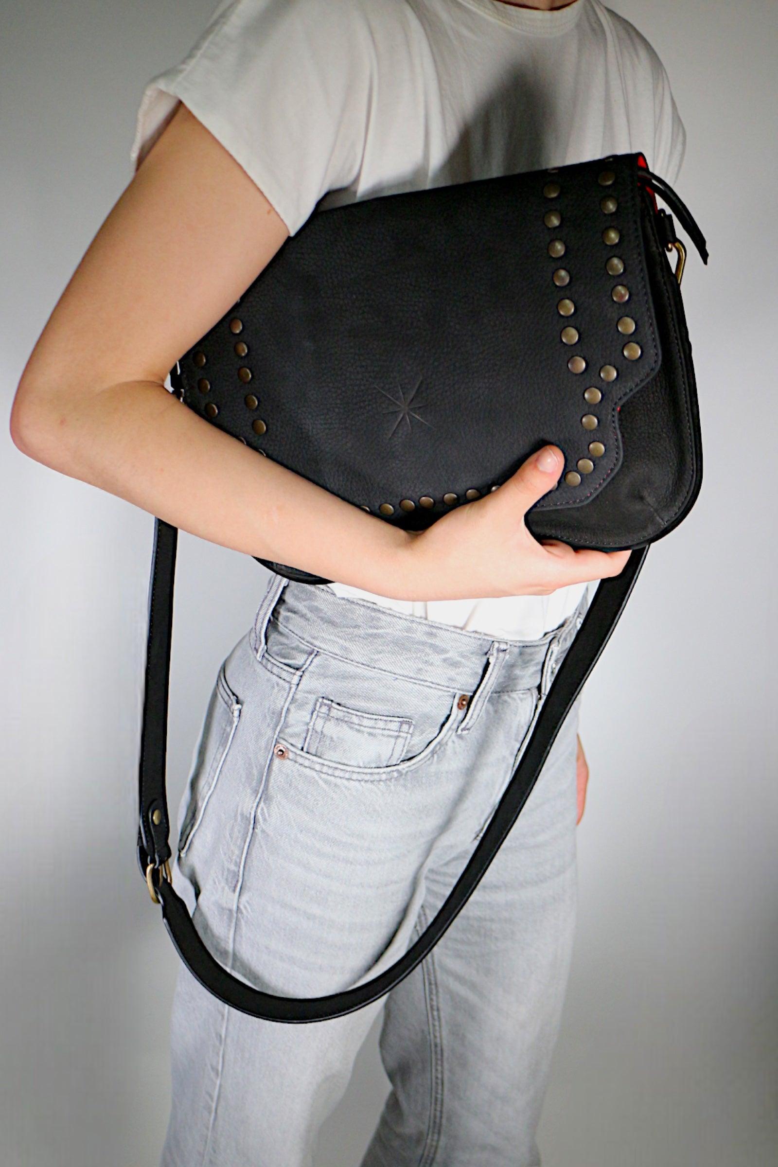 SAC BABY SIDIA NUBUCK NOIR