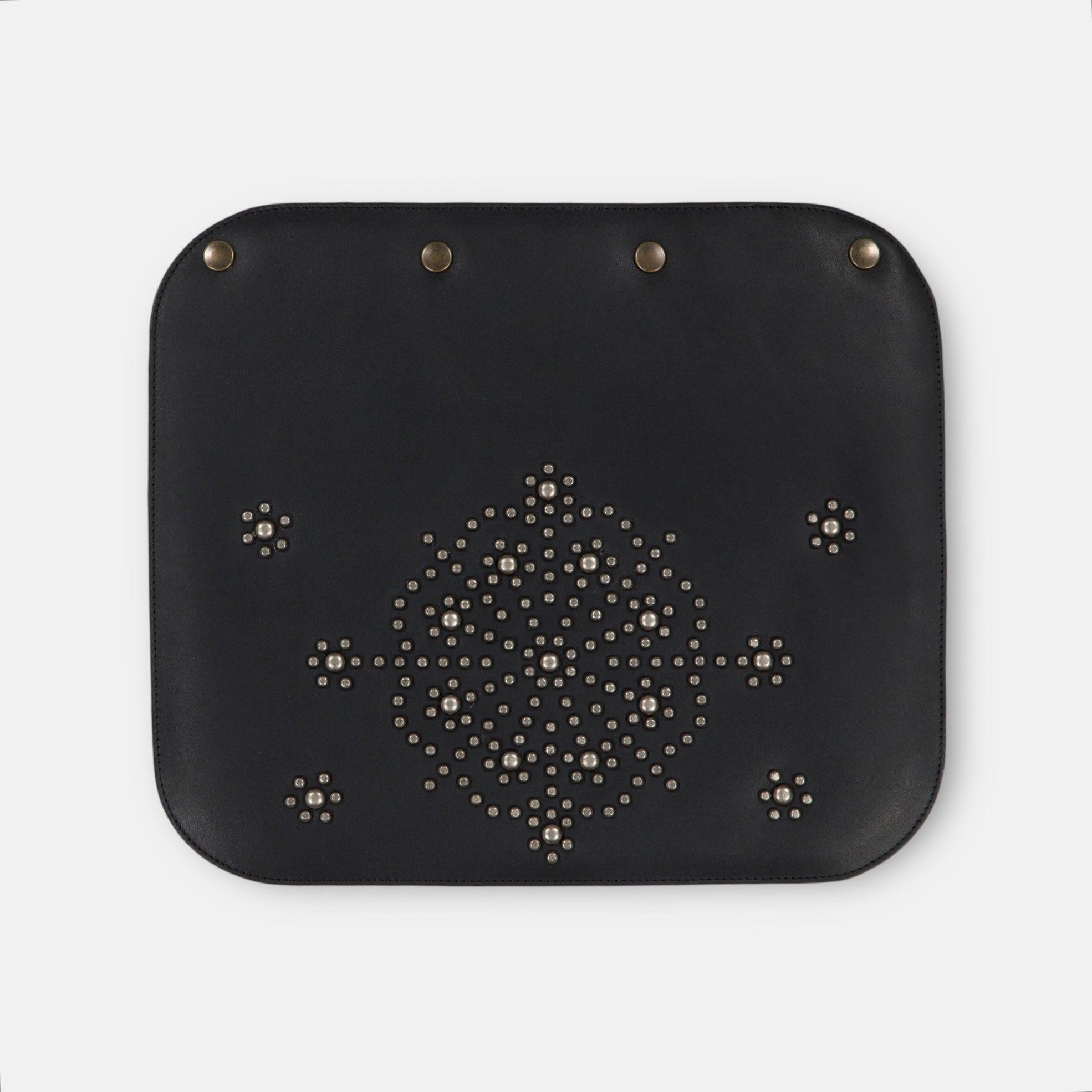 RABAT STAR JASMIN CUIR NOIR